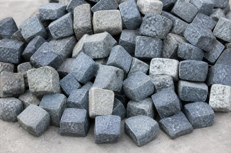 Natural cobbles collection