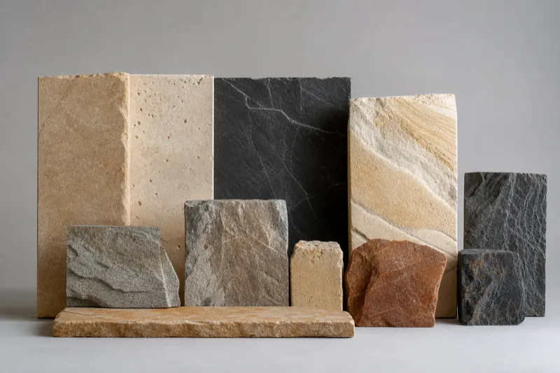 Natural stones collection