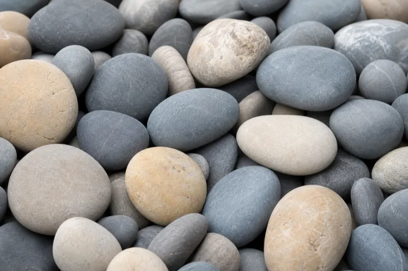 Decorative pebbles collection