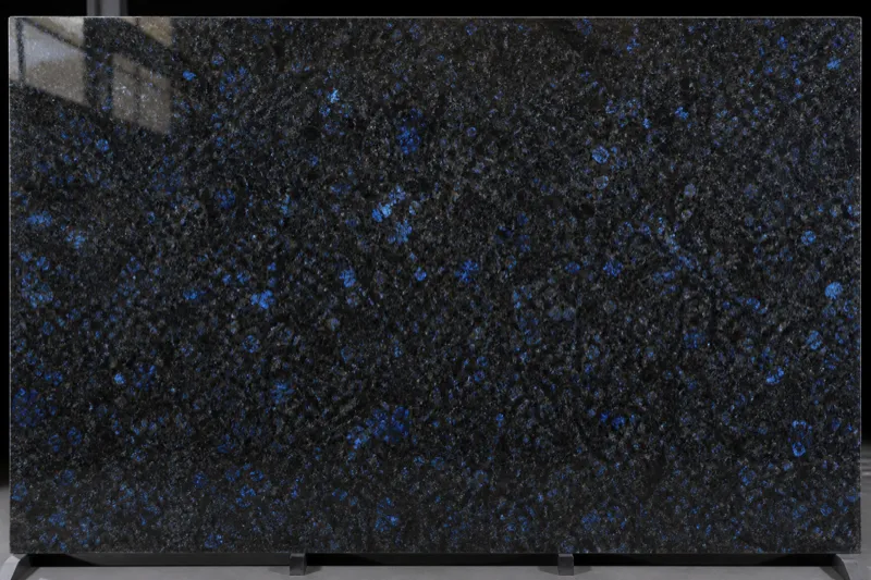 Blue Dot Granite slab