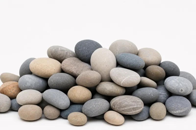 Decorative pebbles collection